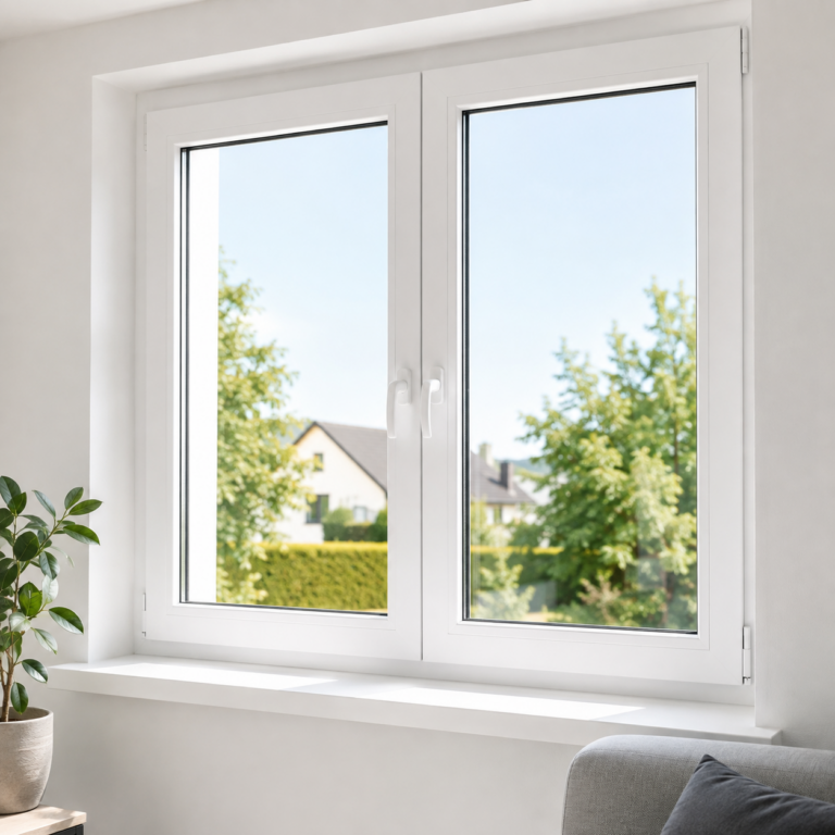 Energieeffizientes PVC Fenster für Gebäude in NRW
